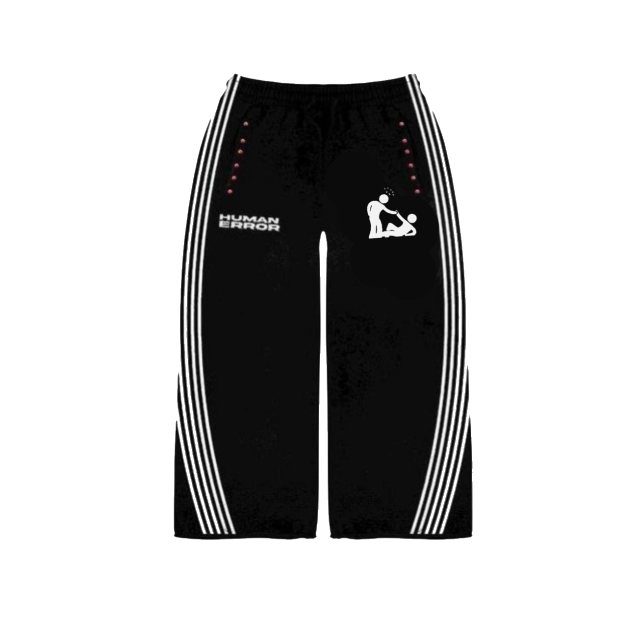 NLMB X HE Joggers - Black/White